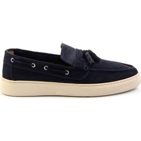 Bambi E01863815002 Lacivert Süet Deri Erkek Casual Ayakkabı