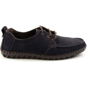 Bambi E01900400001 Lacivert Leather Erkek Casual Ayakkabı