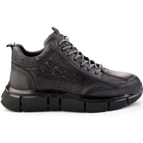 Bambi E02398400103 Gri Hakiki Deri Erkek Bot