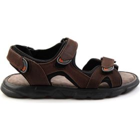 Bambi E05078102501 Kahve Leather Erkek Sandalet