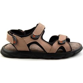 Bambi E05078102501 Kum Leather Erkek Sandalet