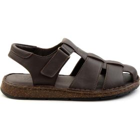 Bambi E05433011043 Kahve Leather Erkek Sandalet