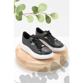 Bambi K01179086009 Siyah Kadın Sneaker
