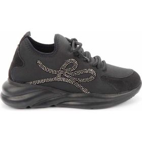 Bambi K01212021817 Siyah Streç Kadın Sneaker