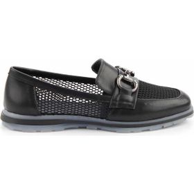 Bambi K01225092509 Siyah Kadın Loafer Ayakkabı