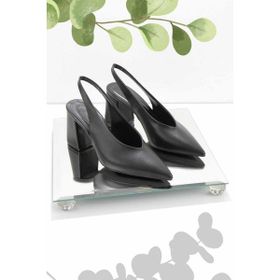 Bambi K01231311209 Siyah Kadın Klasik Topuklu Ayakkabı