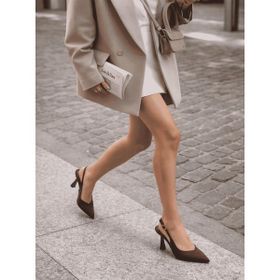 Bambi K01231437771 Kahve Kadın Klasik Topuklu Ayakkabı