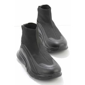 Bambi K01238035309 Siyah Kadın Sneaker