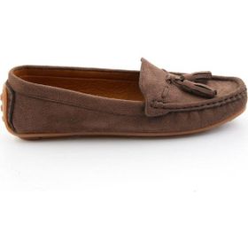 Bambi K01309000672 Kahve Kadın Loafer Ayakkabı
