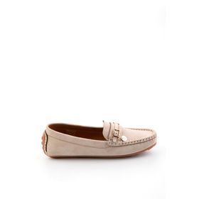 Bambi K01309000772 Bej Kadın Loafer Ayakkabı