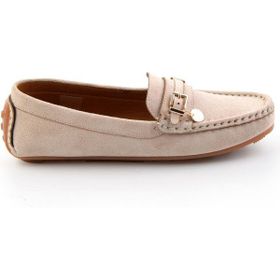 Bambi K01309000772 Bej Kadın Loafer Ayakkabı