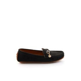 Bambi K01309000772 Siyah Kadın Loafer Ayakkabı