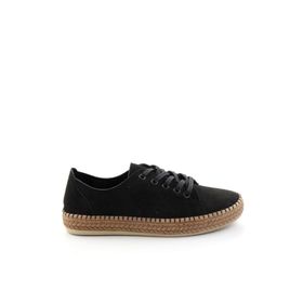 Bambi K01309230102 Siyah Kadın Espadril