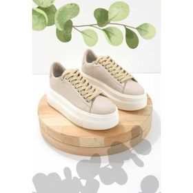 Bambi K01344008009 Bej Kadın Sneaker