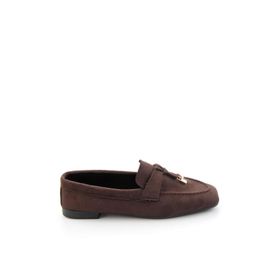 Bambi K01360060172 Kahve Kadın Loafer Ayakkabı