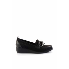 Bambi K01474011482 Siyah Kadın Casual Ayakkabı