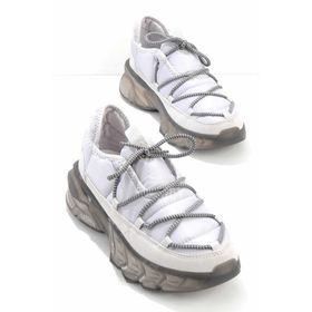 Bambi K01512235085 Gri Anorak Kadın Sneaker