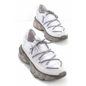 Bambi K01512235085 Gri Anorak Kadın Sneaker