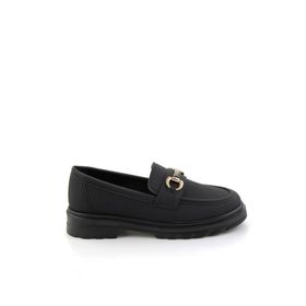 Bambi K01536103737 Siyah Kadın Loafer Ayakkabı