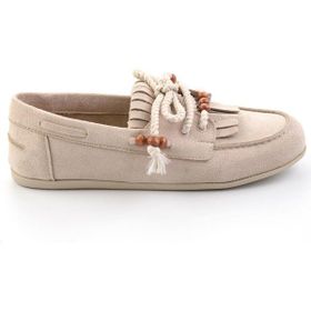 Bambi K01566004872 Bej Kadın Loafer Ayakkabı