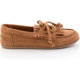 Bambi K01566004872 Taba Kadın Loafer Ayakkabı