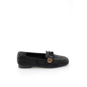 Bambi K01641022471 Siyah Kadın Loafer Ayakkabı