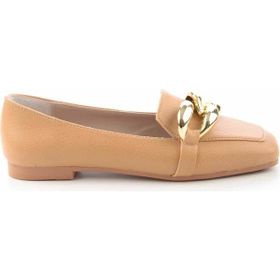 Bambi K01641166309 Camel Kadın Loafer Ayakkabı