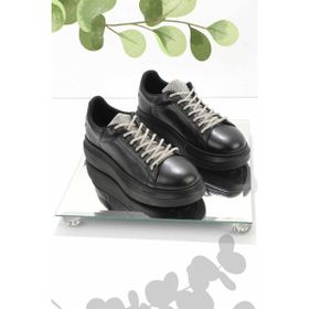 Bambi K01666130709 Siyah Kadın Sneaker