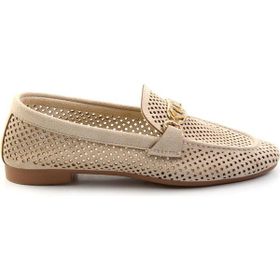 Bambi K01688010902 Bej Kadın Loafer Ayakkabı