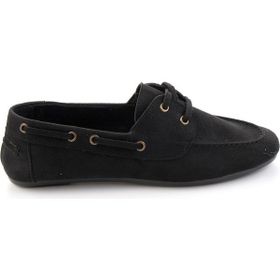 Bambi K01688012172 Siyah Kadın Loafer Ayakkabı