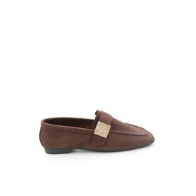 Bambi K01879251472 Kahve Kadın Loafer Ayakkabı