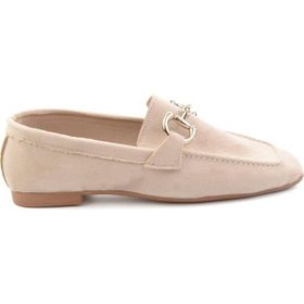 Bambi K01879251572 Bej Kadın Loafer Ayakkabı