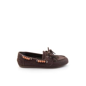 Bambi K01936070072 Kahve Kadın Loafer Ayakkabı