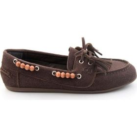 Bambi K01936070072 Kahve Kadın Loafer Ayakkabı