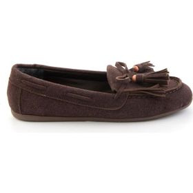 Bambi K01936071072 Kahve Kadın Loafer Ayakkabı