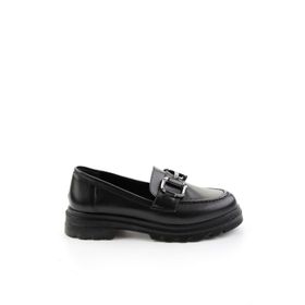 Bambi K01997011109 Siyah Kadın Loafer Ayakkabı