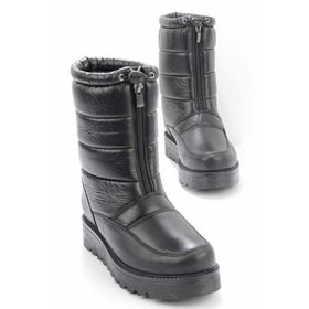 Bambi K02102270267 Siyah Paraşüt Kadın Bot