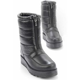 Bambi K02102270267 Siyah Paraşüt Kadın Bot