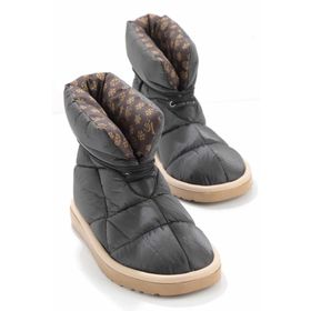 Bambi K02140088867 Siyah Paraşüt Kadın Bot