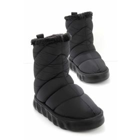 Bambi K02183102567 Siyah Paraşüt Kadın Bot
