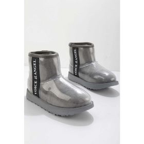 Bambi K02661000197 Gri Kürklü Kadın Bot