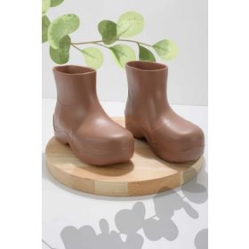 Bambi K02819300023 Nude Pvc Kadın Bot