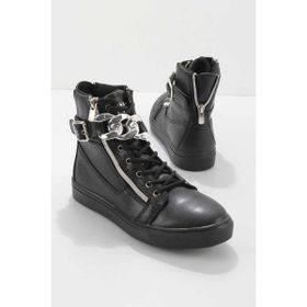 Bambi K02996000709 Siyah Kadın Bot