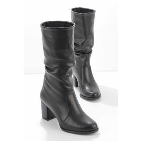 Bambi K03233000309 Siyah Kadın Çizme