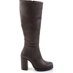 Bambi K03527400409 Kahve Kadın Çizme