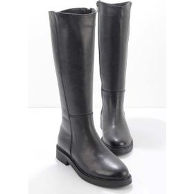 Bambi K03826075009 Siyah Kadın Çizme
