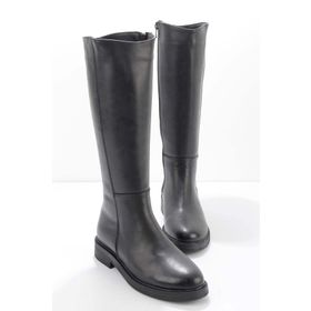Bambi K03826075009 Siyah Kadın Çizme