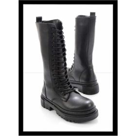 Bambi K03836050209 Siyah Kadın Çizme