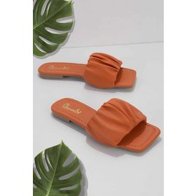 Bambi K04885010109 Turuncu Kadın Terlik