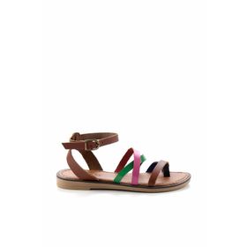 Bambi K05197020903 Çok Renkli Leather Kadın Sandalet